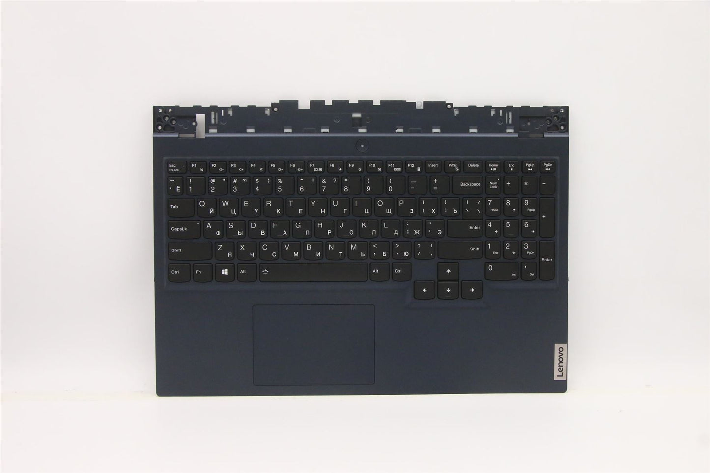 Lenovo 5 15ITH6H Palmrest Cover Touchpad Keyboard Russian Blue 5CB1D05077