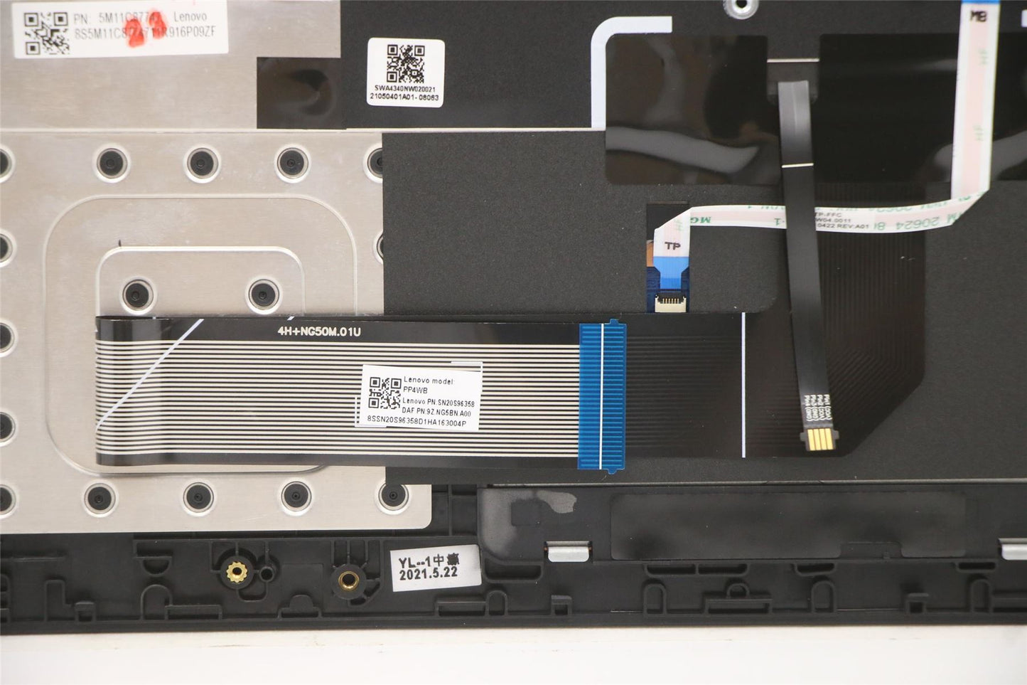 Lenovo MECH_ASM BKLTKB SWS w/PT C BK(W/FKB) 5M11C87747