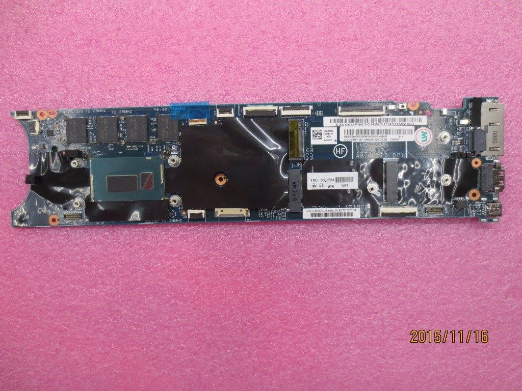 Lenovo ThinkPad X1 2nd X1 2nd Gen Motherboard Mainboard i7-4600 8GB RAM 00HN769