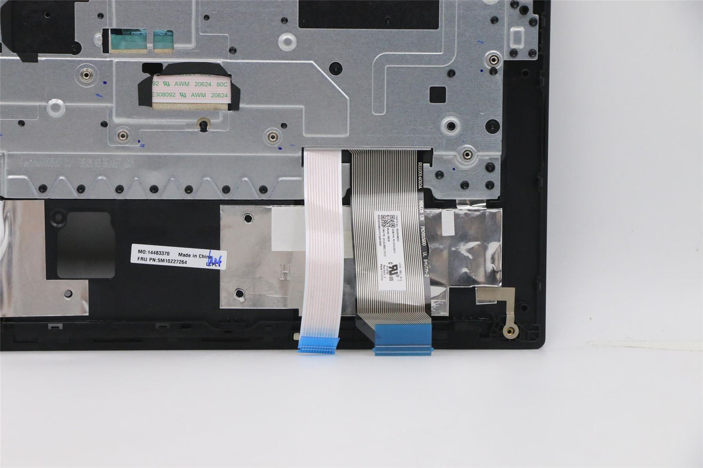 Lenovo ThinkPad E14 2 Keyboard Palmrest Top Cover Belgian Black 5M10Z27264