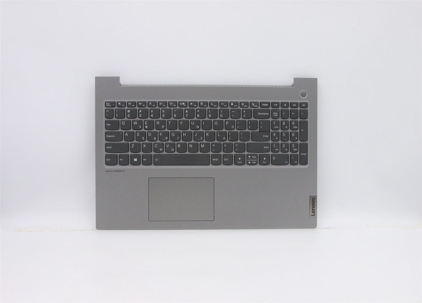 Lenovo 15p IMH Palmrest Cover Touchpad Keyboard Greek Mineral Grey 5CB1B07171