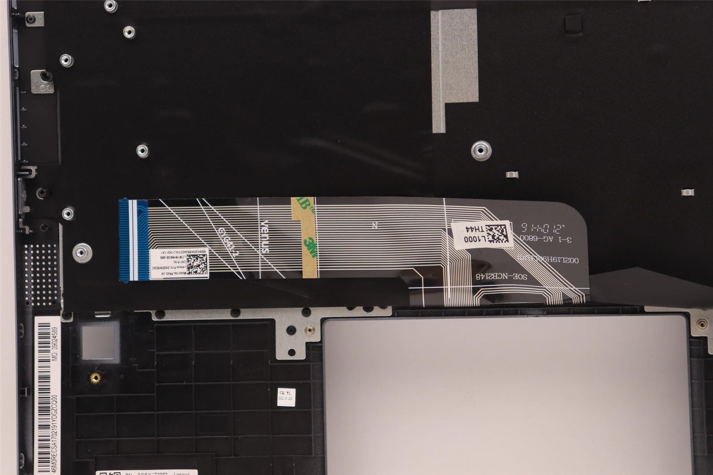 Lenovo IdeaPad 5 14ALC7 Keyboard Palmrest Top Cover UK Blue 5CB1H72383