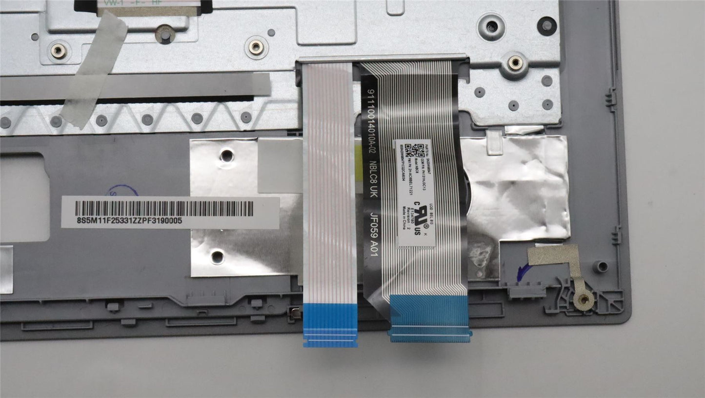Lenovo ThinkPad E14 Gen 4 Keyboard Palmrest Top Cover Belgian White 5M11F25331