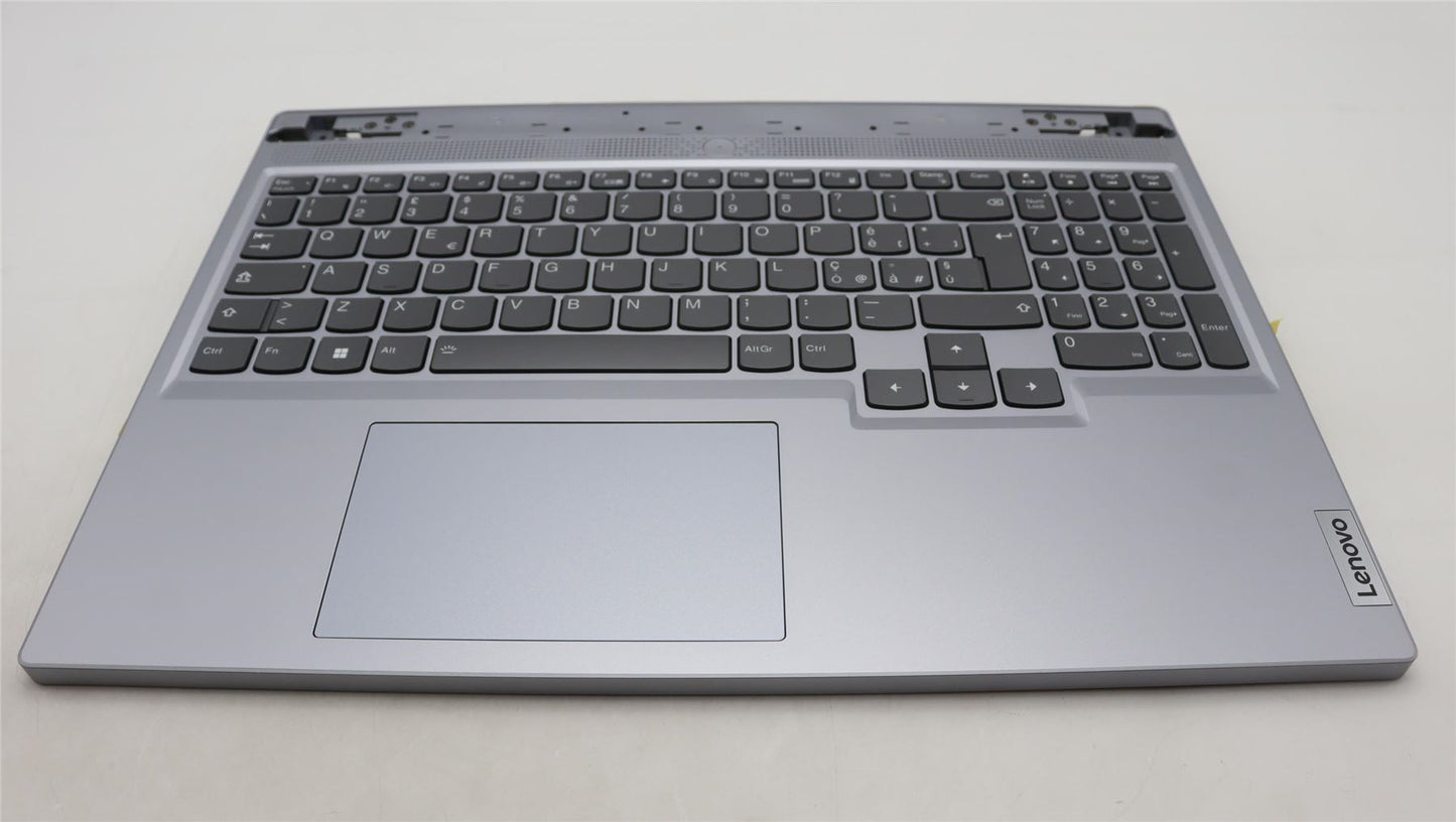 Lenovo Slim 5 16IRH8 Palmrest Cover Touchpad Keyboard Italian Silver 5CB1L60085
