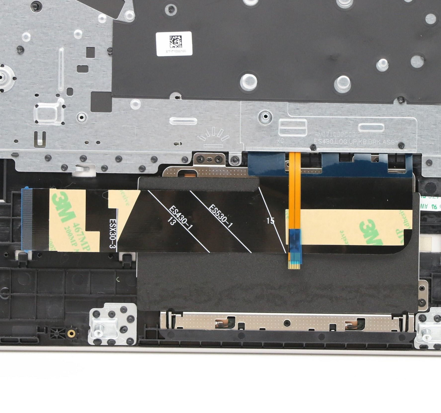 Lenovo IdeaPad 530S-14ARR Keyboard Palmrest Top Cover Czech Slovakian 5CB0R11874
