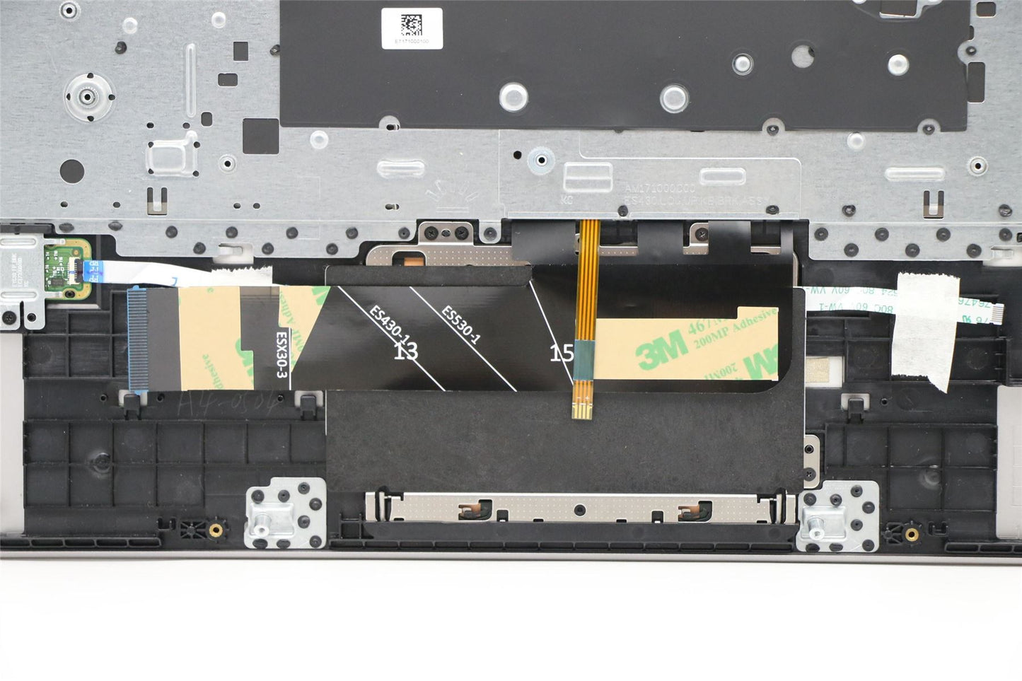 Lenovo IdeaPad 530S-14IKB Keyboard Palmrest Top Cover French Grey 5CB0R12123