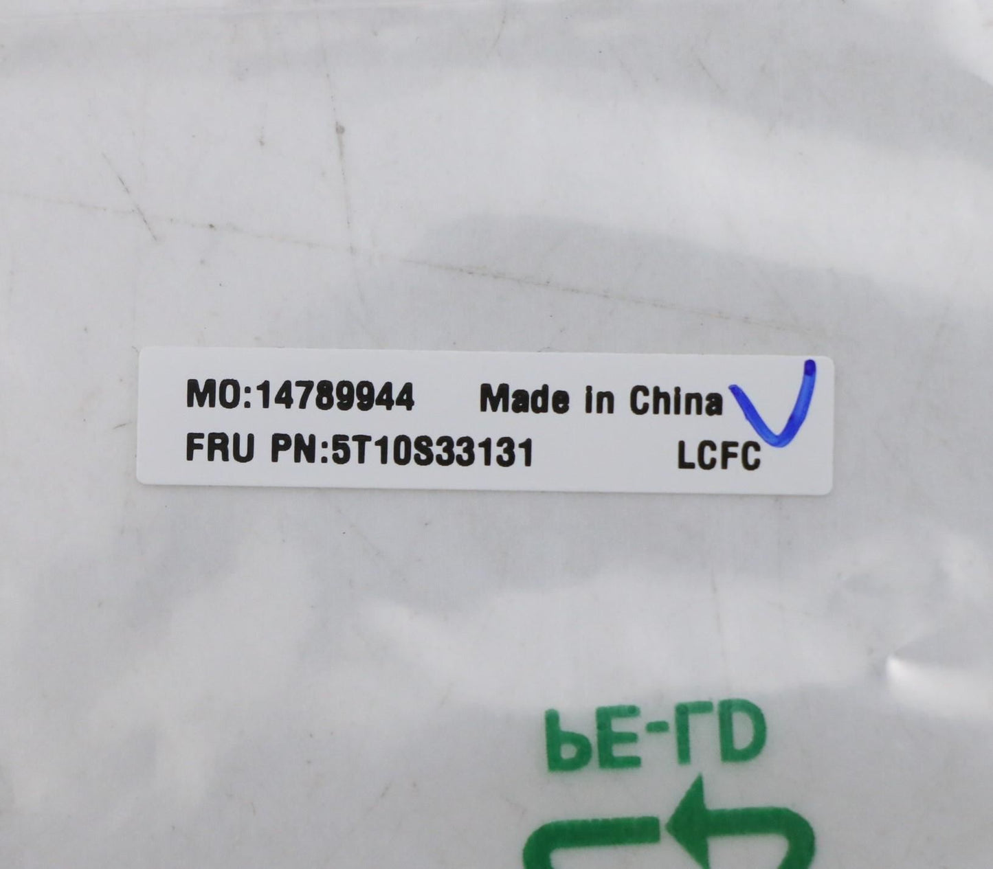 Lenovo TAPE Memory Mylar B 82BC 5T10S33131