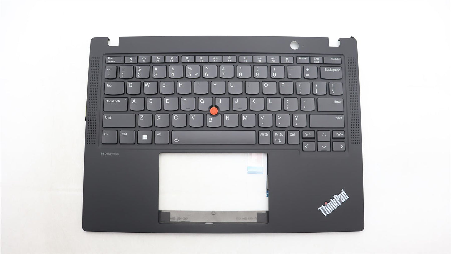 Lenovo ThinkPad X13 Gen 4 Palmrest Cover Keyboard US Europe Black 5M11H94498