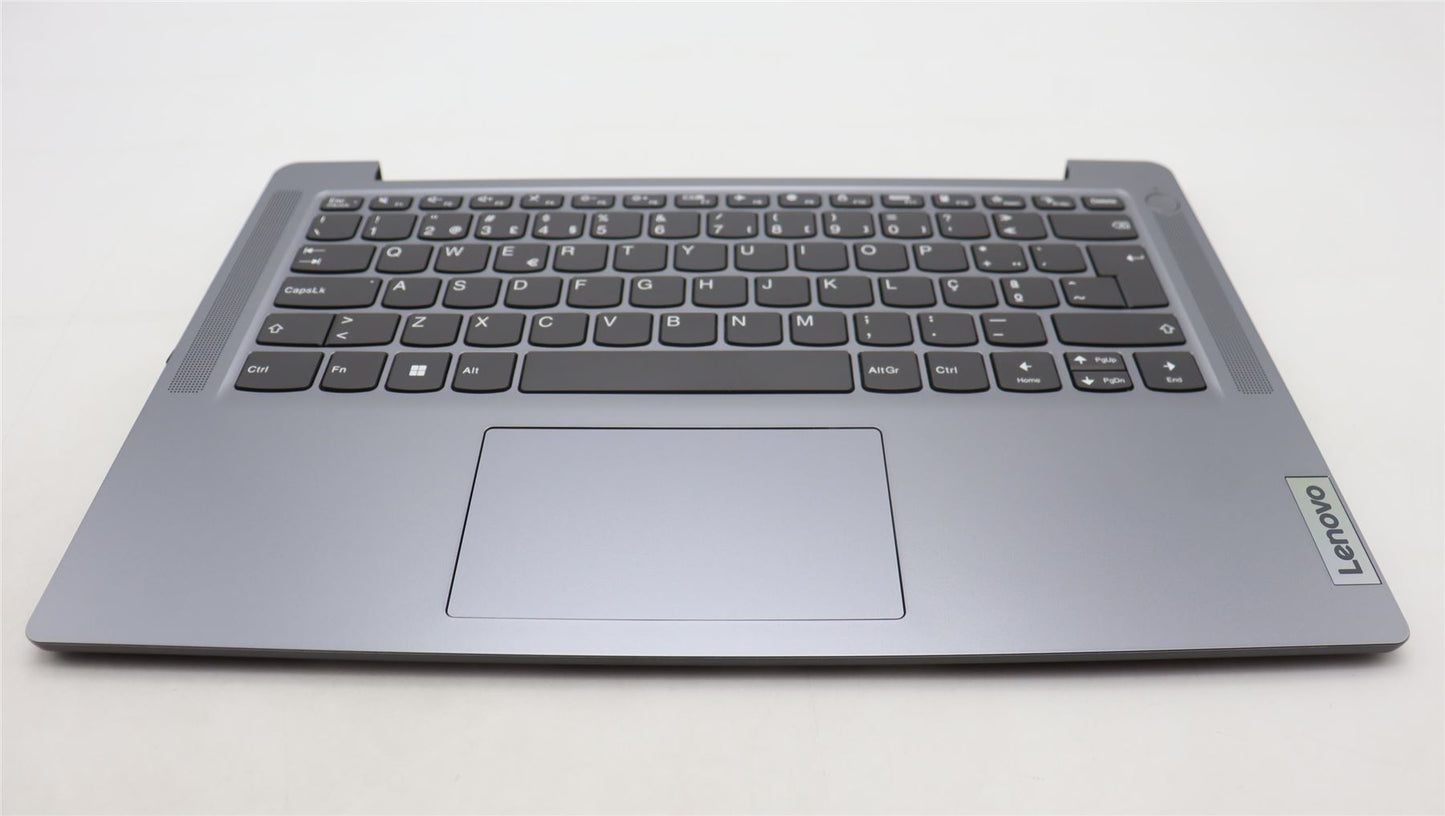 Lenovo IdeaPad 3 14AMN8 Palmrest Cover Touchpad Keyboard Portuguese 5CB1L30216