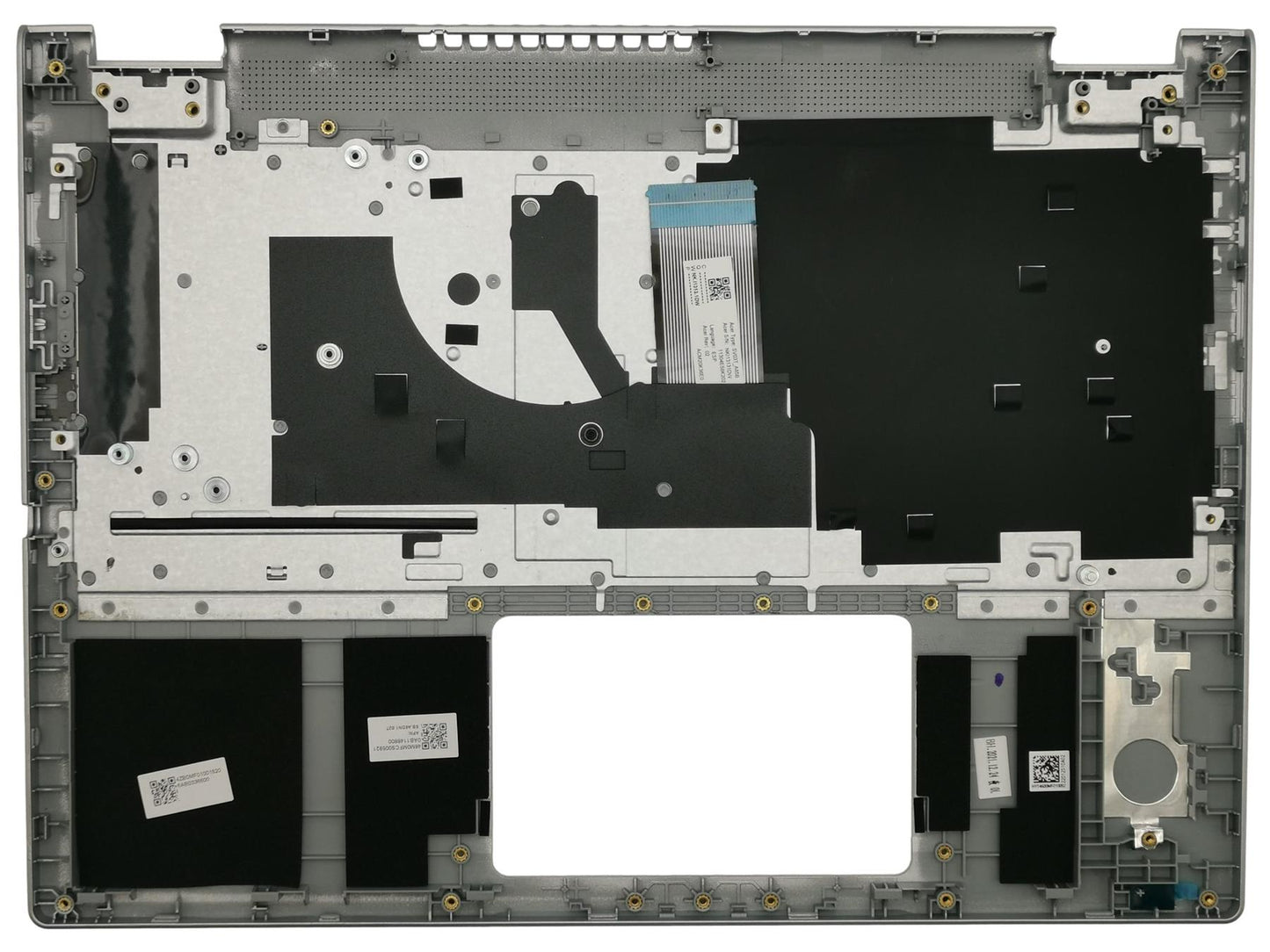 Acer Spin SP313-51N Palmrest Cover Keyboard Spanish Silver 6B.A6DN1.027