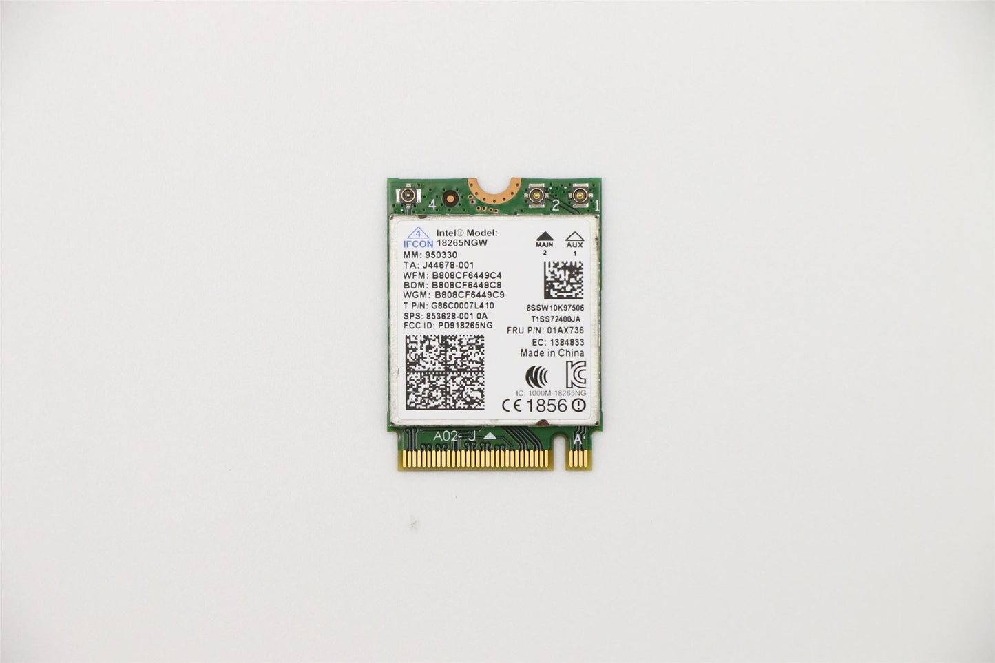 Lenovo Wireless, CMB, INT, 18265 Vpro 01AX736