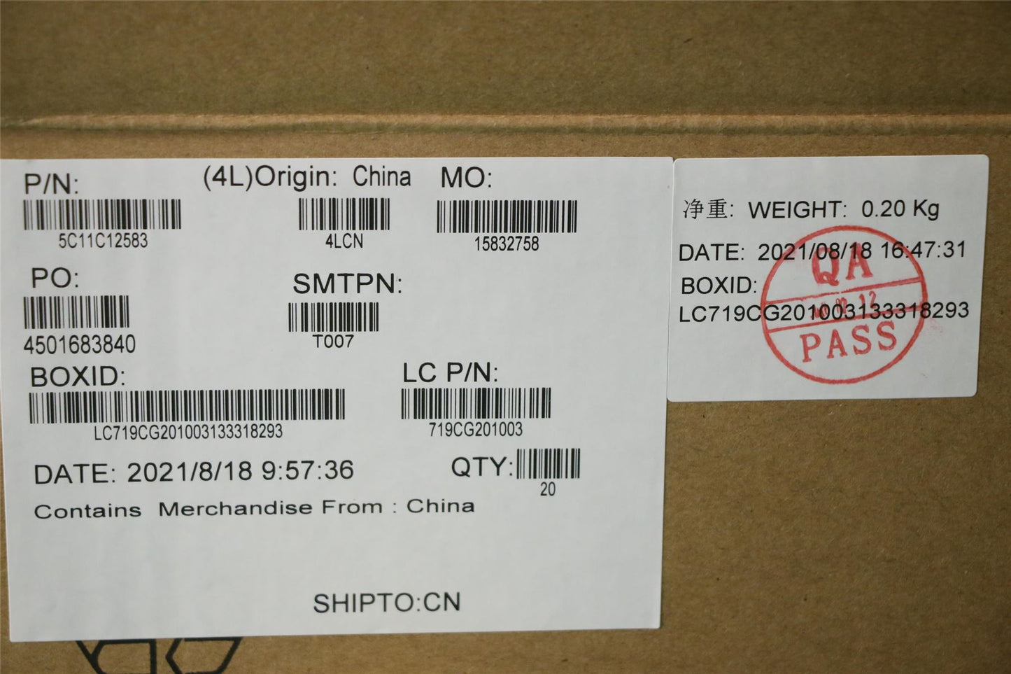Lenovo FP FFC 5C11C12583