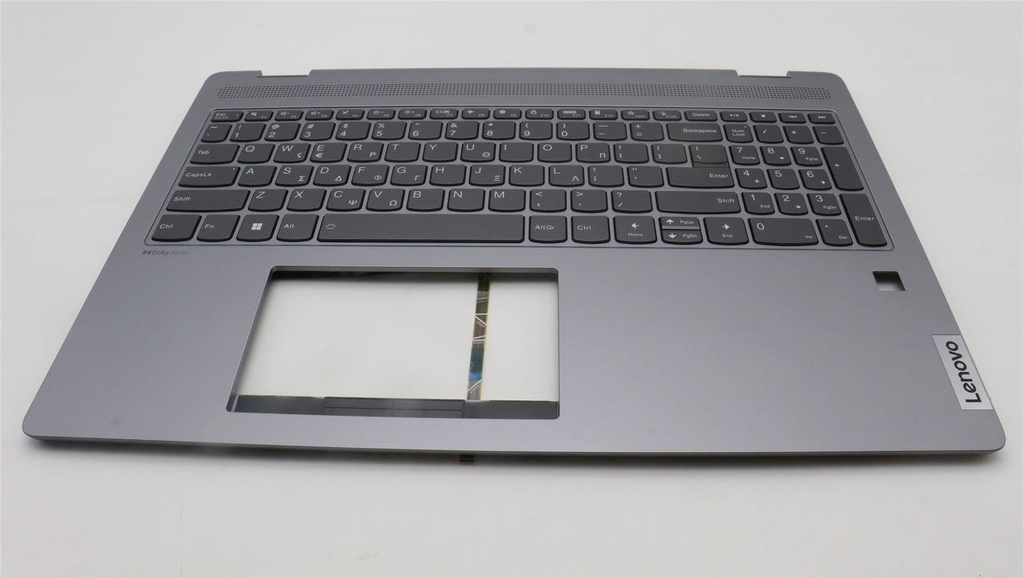 Lenovo IdeaPad 5 16ABR8 Keyboard Palmrest Top Cover Greek Arctic Grey 5CB1K60159