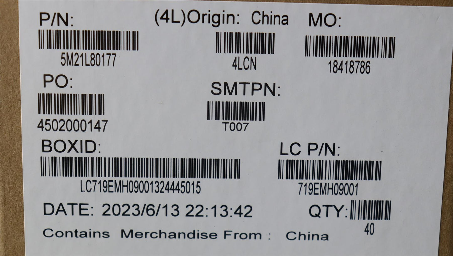 Lenovo ViewPlus, Screw Kit,LCFC 5M21L80177