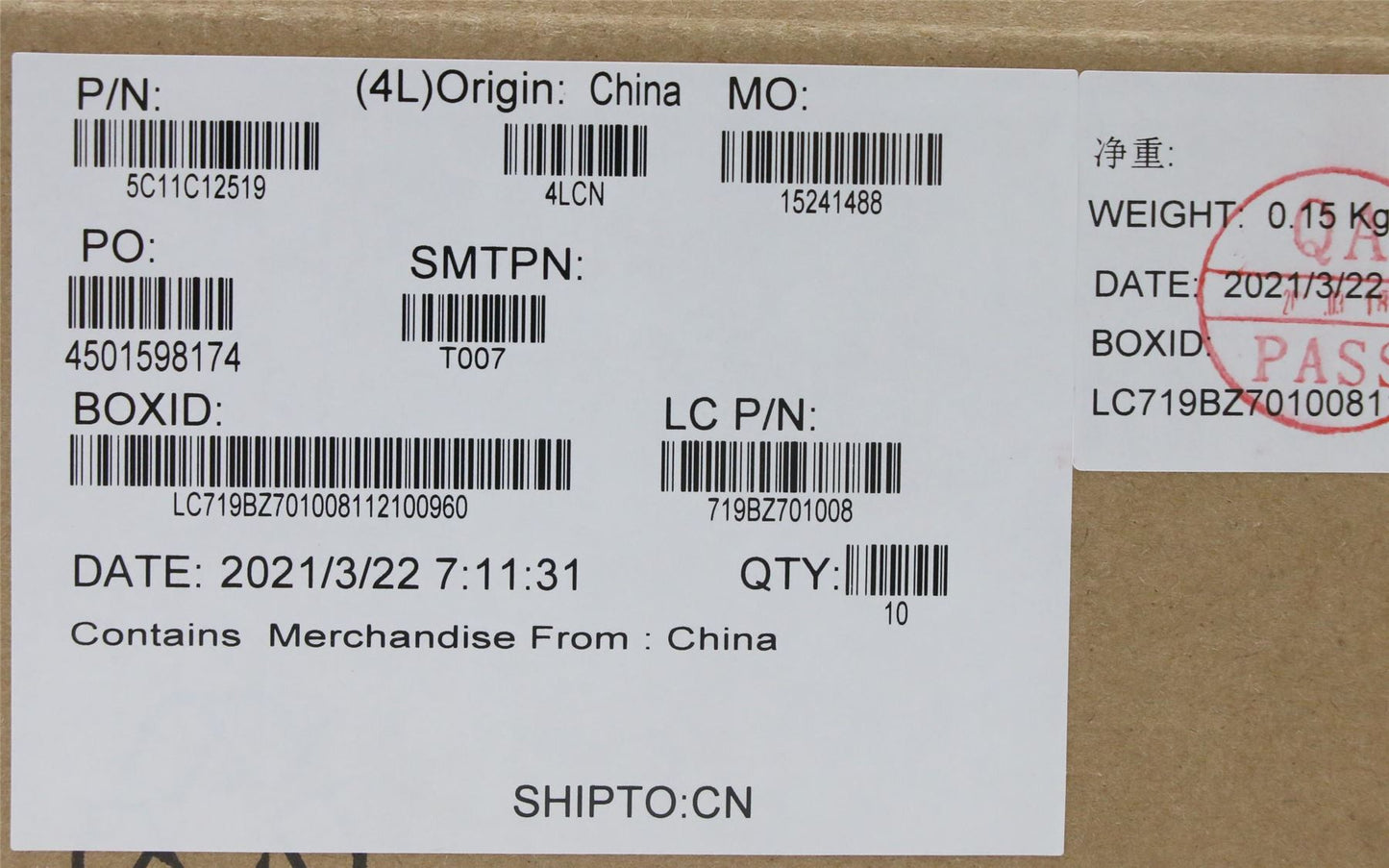 Lenovo ThinkPad P15s 2 T15 2 Smart Card Reader Board Cable 5C11C12519