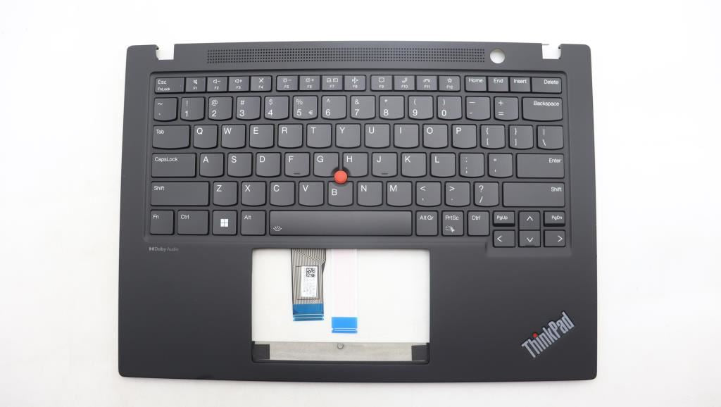 Lenovo ThinkPad T14s Gen 4 Palmrest Cover Keyboard US Europe Black 5M11L92840