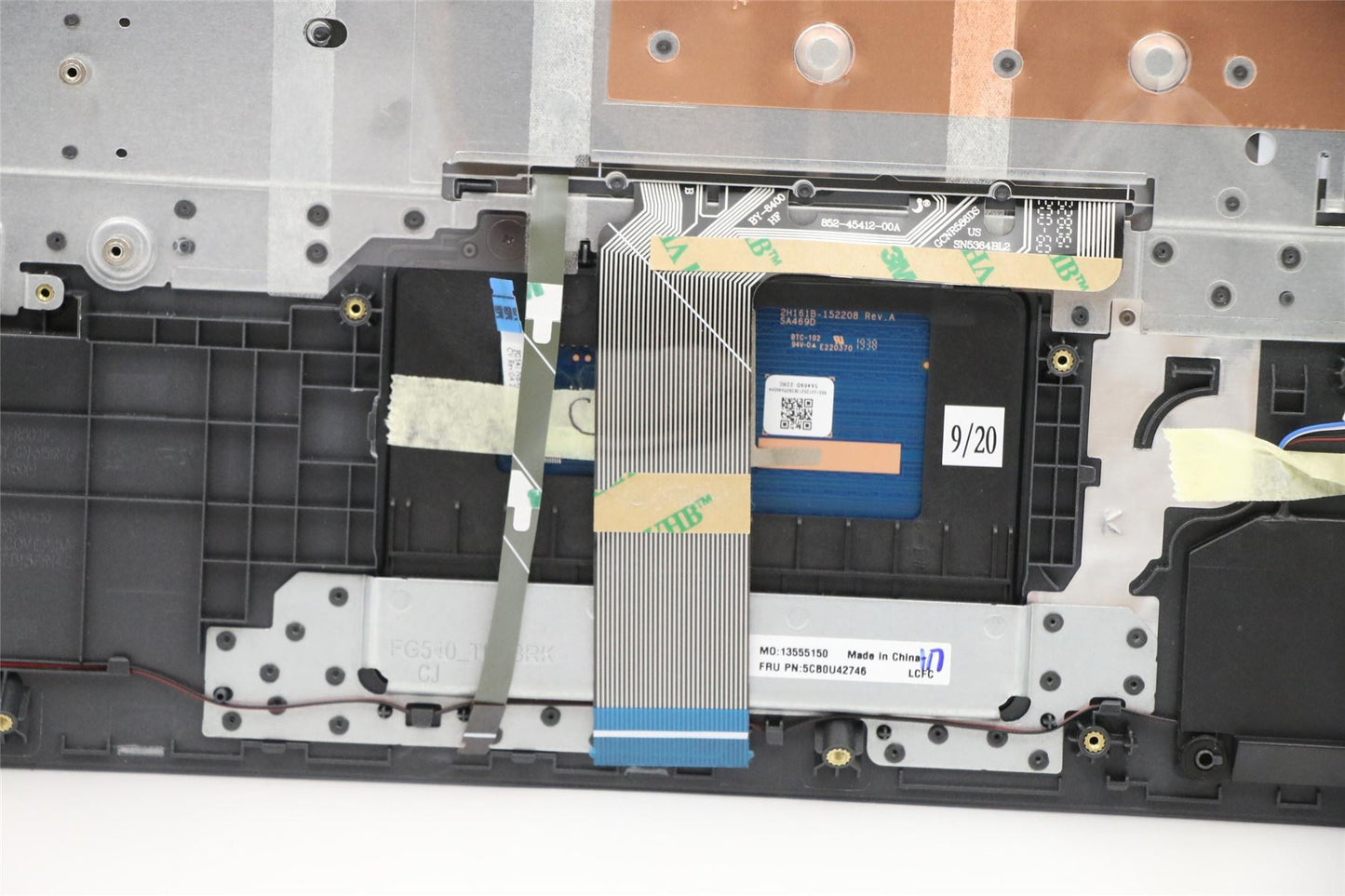 Lenovo Upper Case ASM_HB L 81LK BL 5CB0U42746