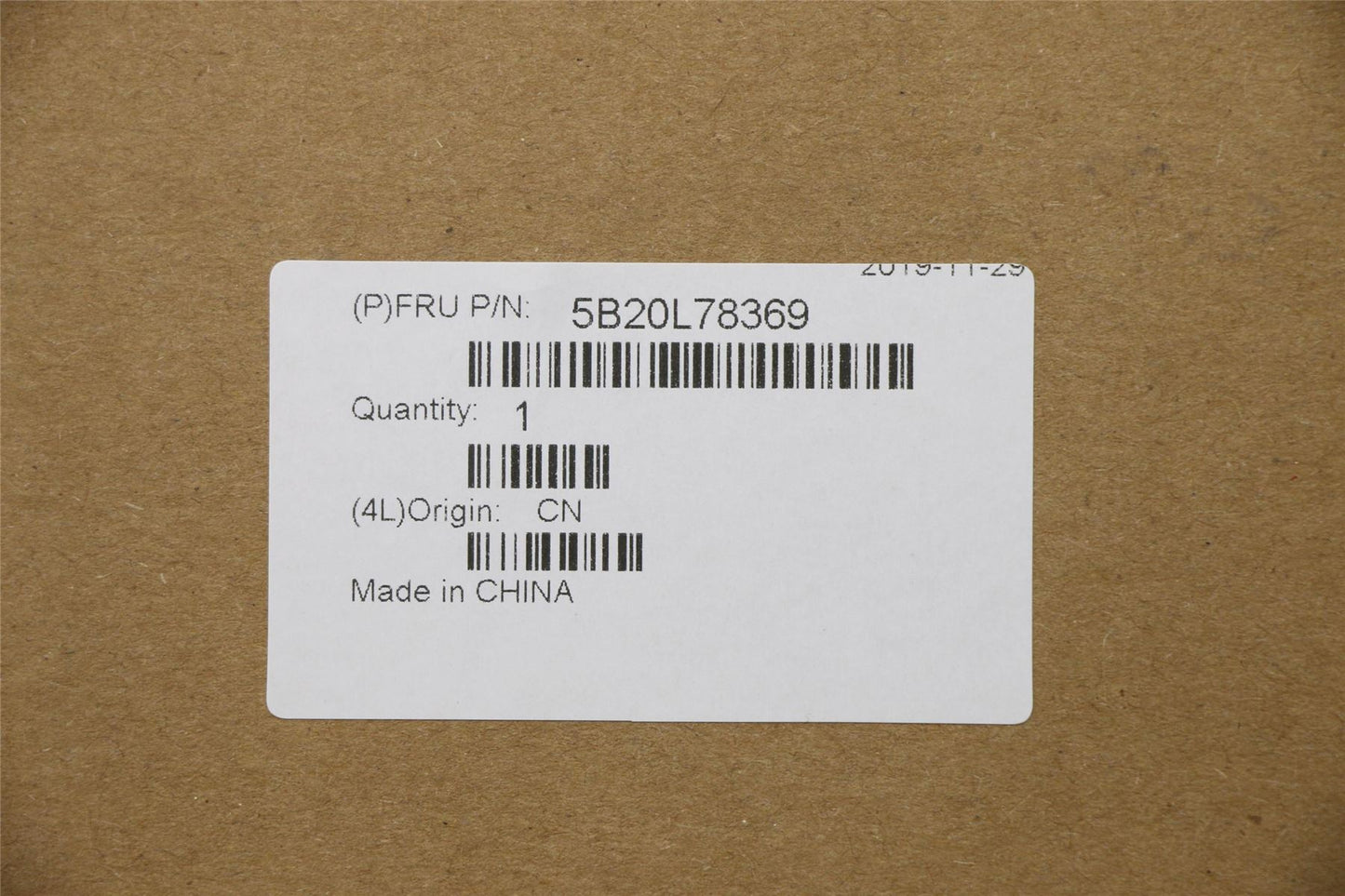 Lenovo MB W 80TL NOK 3855U DIS 4G NFP 5B20L78369