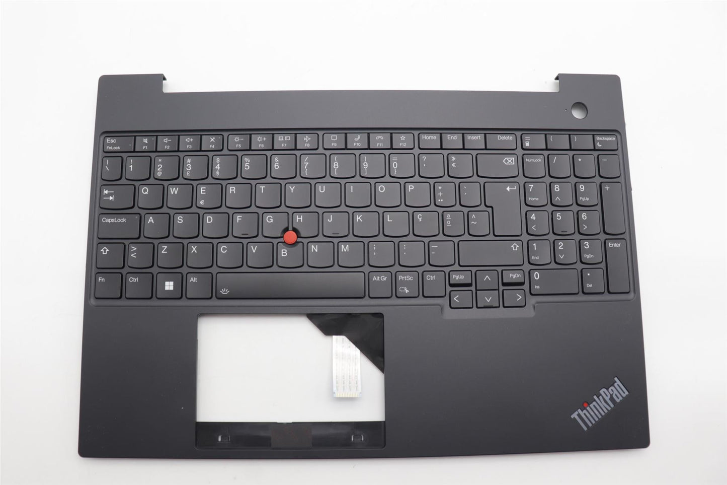 Lenovo ThinkPad E16 Gen 1 Palmrest Cover Keyboard Portuguese Black 5M11H94891