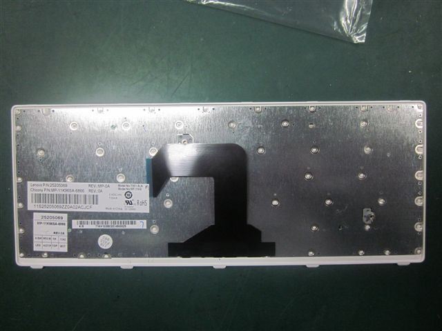Lenovo CCYT3E1Sle85keyBLKKeyWhiteF KBD Keyboard 25205069