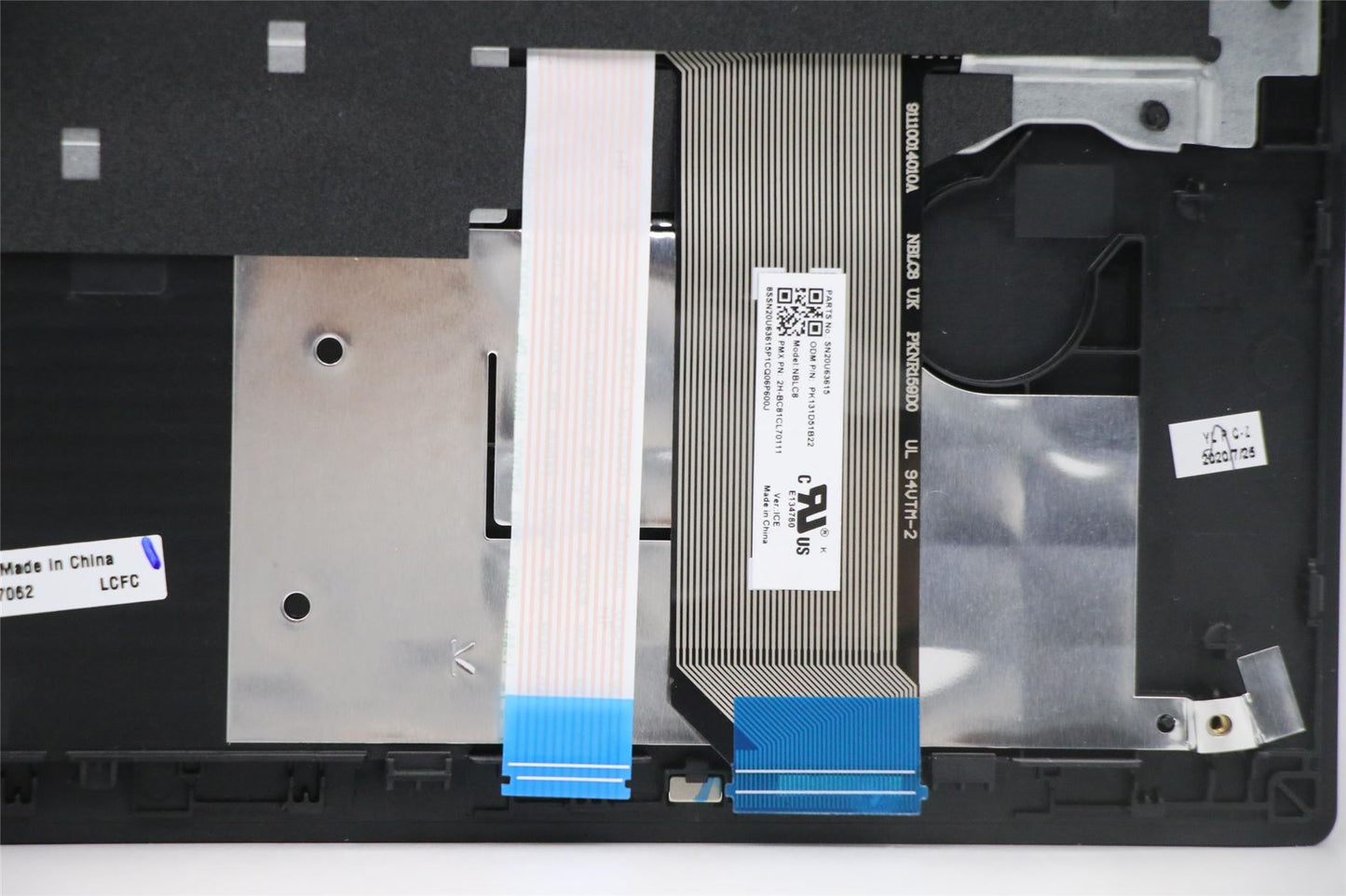 Lenovo ThinkPad E14 Keyboard Palmrest Top Cover UK Black Backlit 5M10V17062