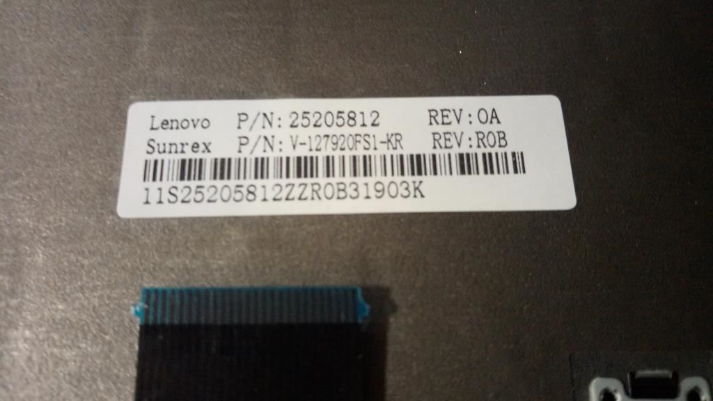 Lenovo JMET3SMKOR84KeyBLKKeyKBD Keyboard 25205812