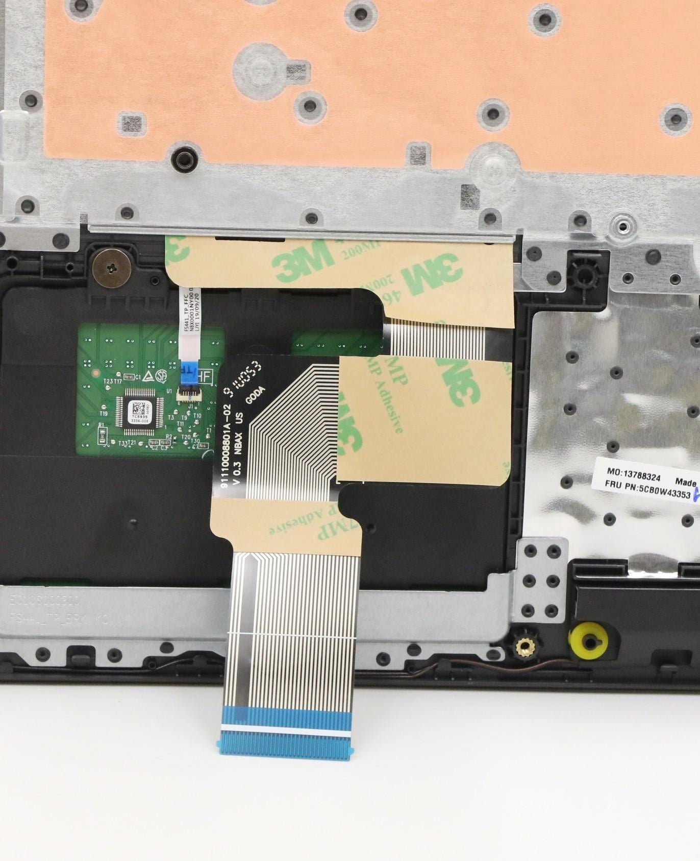 Lenovo IdeaPad S145-14IKB Keyboard Palmrest Top Cover US Black 5CB0W43353