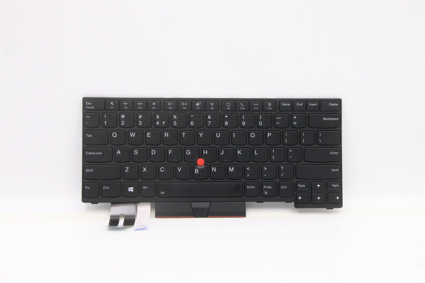 Lenovo ThinkPad T14 2 Keyboard Indian US Black Backlit 5N20X68876