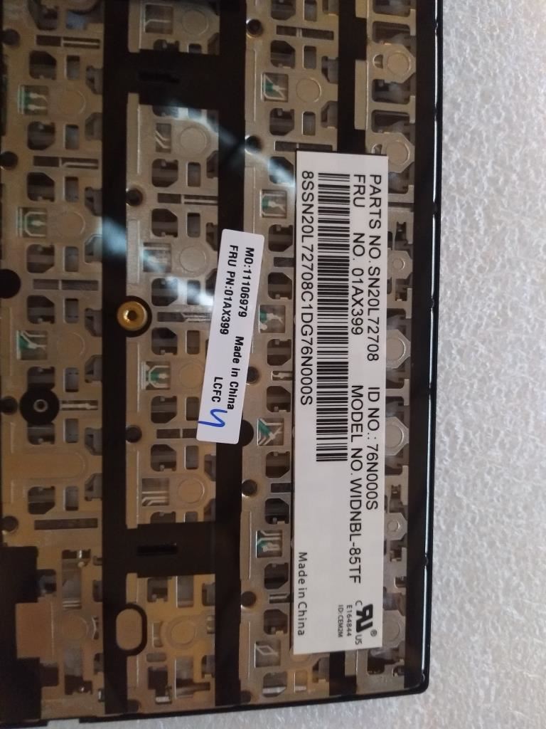 Lenovo Windu KBD,TUF,CHY Keyboard 01AX399
