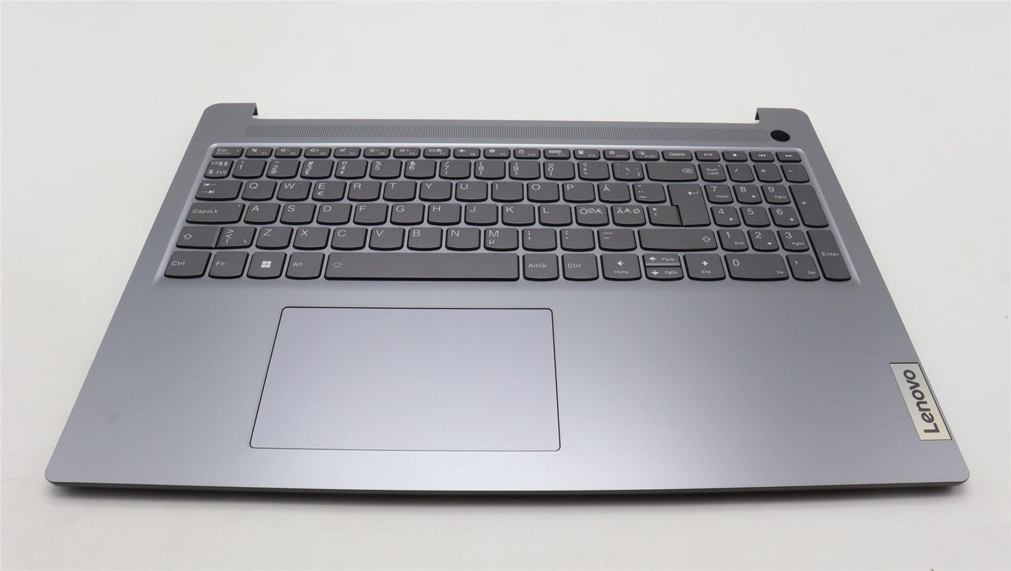 Lenovo IdeaPad 3 16ABR8 Palmrest Cover Touchpad Keyboard Nordic Black 5CB1L14802