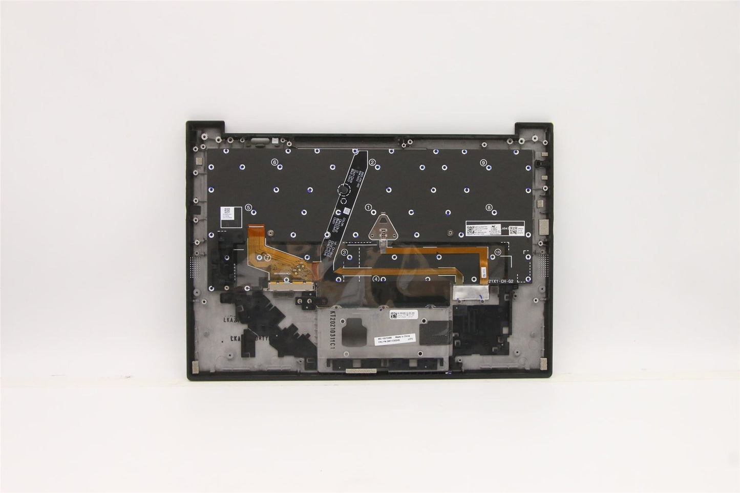 Lenovo ThinkPad X1 9th Gen Keyboard Palmrest Top Cover India English 5M11C53245