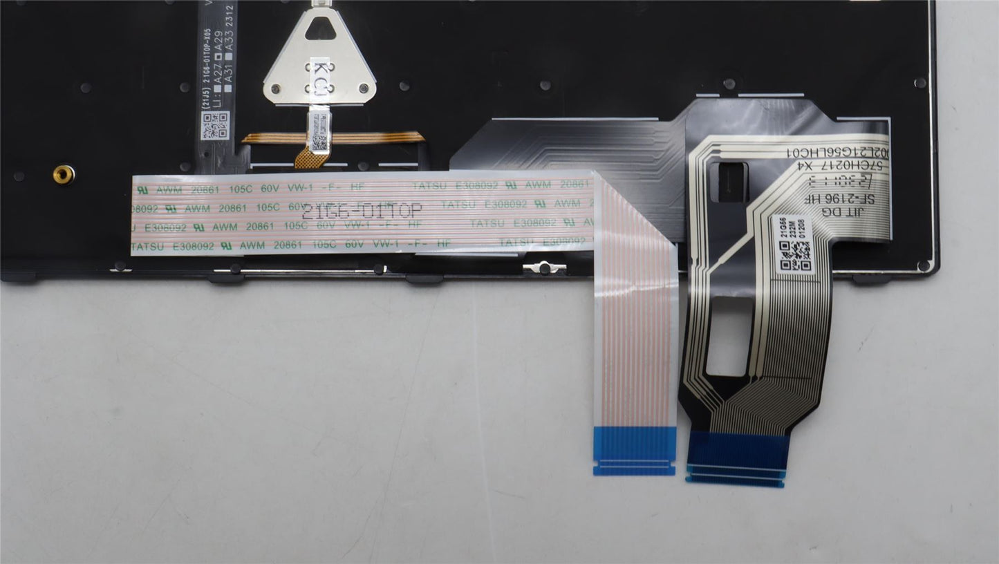 Lenovo ThinkPad P14s 4 P14s 3 L14 4 T14 4 T14 3 Keyboard French Black 5N21D67972