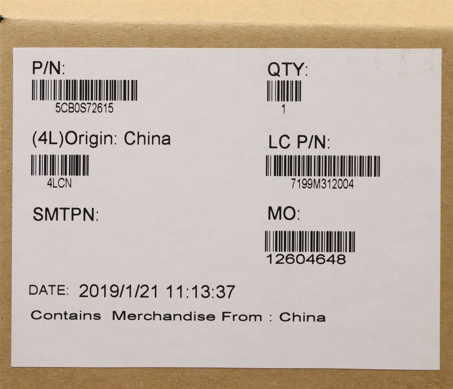 Lenovo Upper Case ASM_KO L 81C4 IG 5CB0S72615