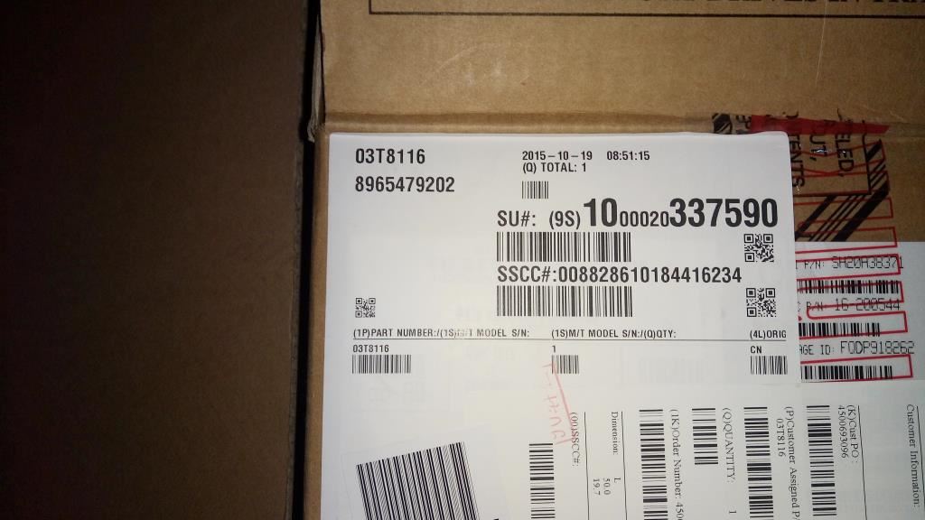 Lenovo KT2A BEZEL ASM 03T8116