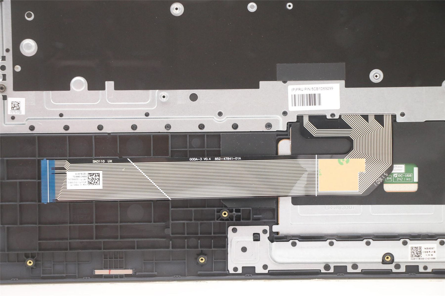 Lenovo IdeaPad 3 15IJL6 Palmrest Cover Touchpad Keyboard French 5CB1D69299