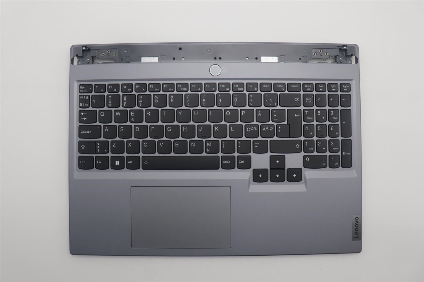 Lenovo Upper Case ASM_NORDIC C 83DG LGRGB 5CB1M77212