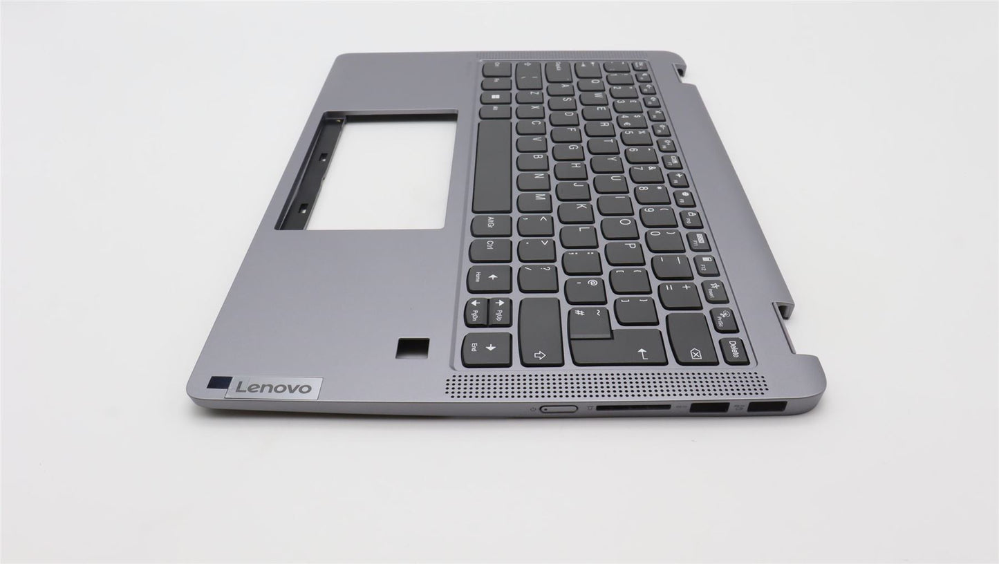 Lenovo IdeaPad 5 14ABR8 Keyboard Palmrest Top Cover UK Grey 5CB1K20817