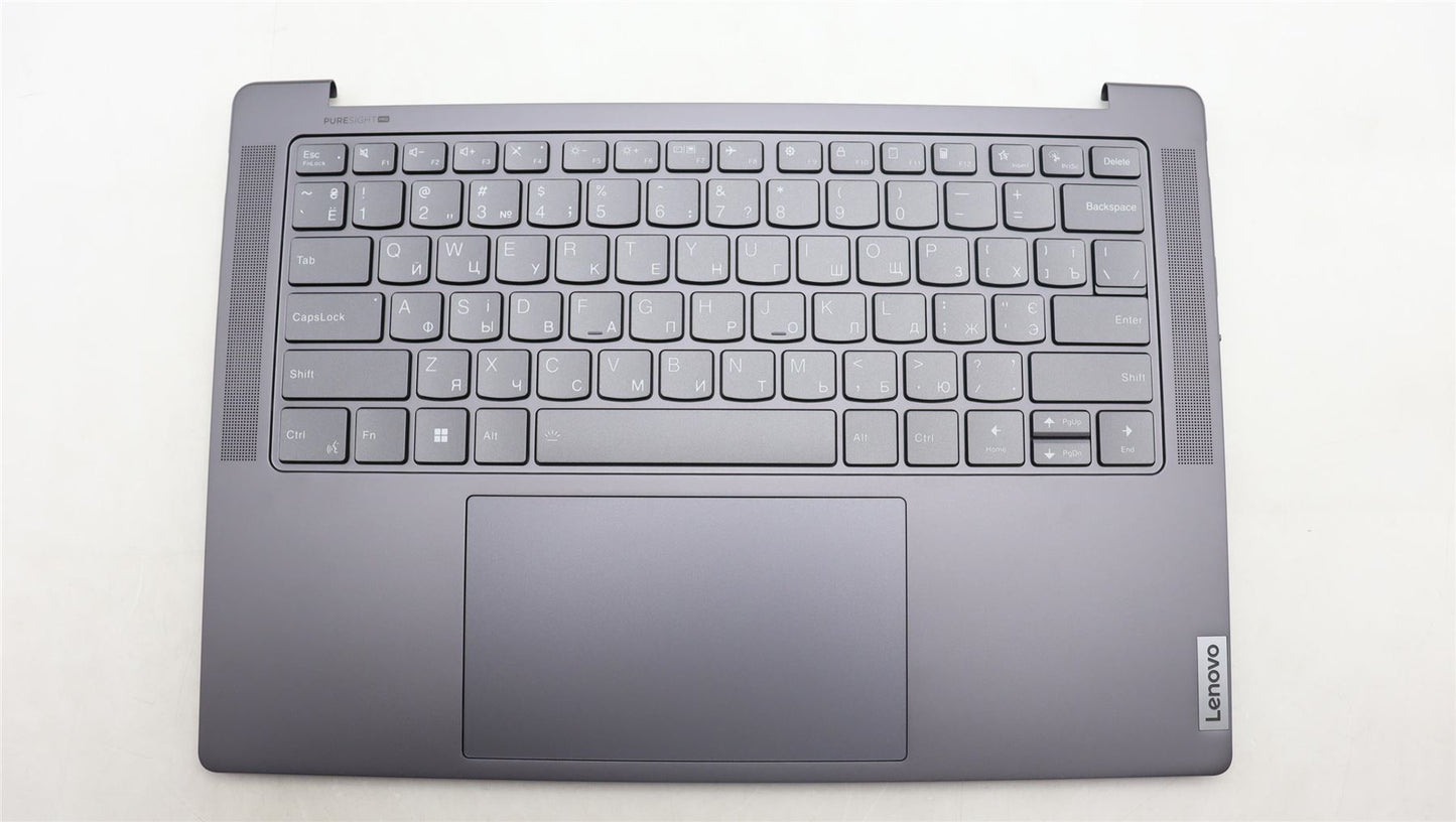 Lenovo Yoga 7 14APH8 Palmrest Cover Touchpad Keyboard Ukrainian 5CB1L80517