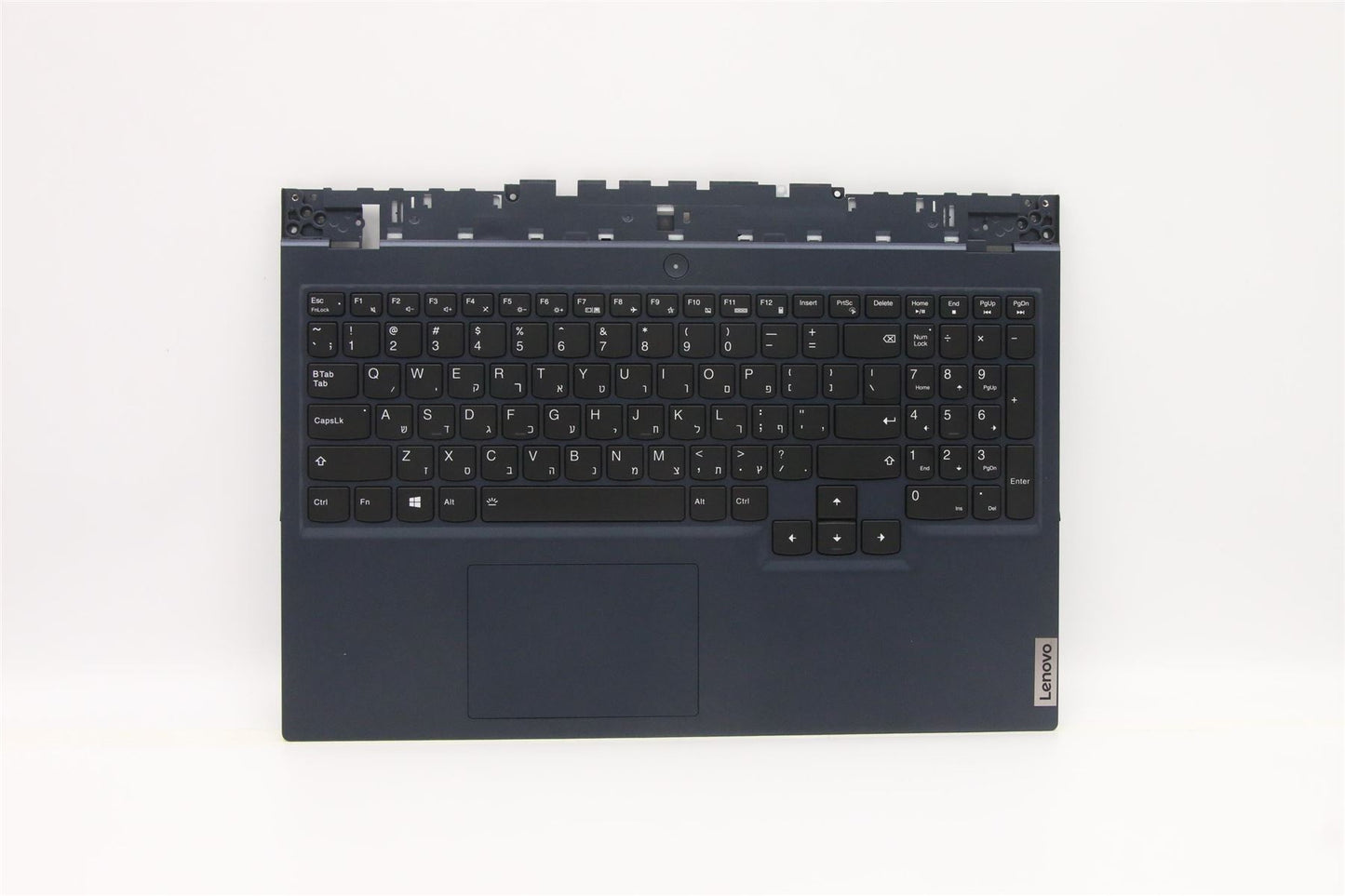 Lenovo 5 15ITH6H Palmrest Cover Touchpad Keyboard Hebrew Phantom Blue 5CB1D05035