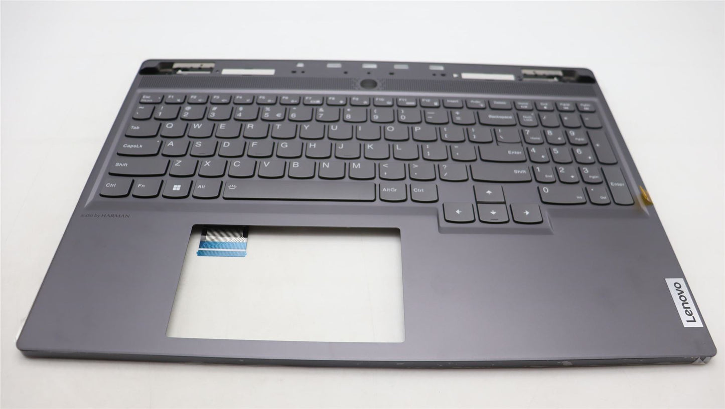 Lenovo Legion S7 16IRH8 Keyboard Palmrest Top Cover US Europe White 5CB1L67959