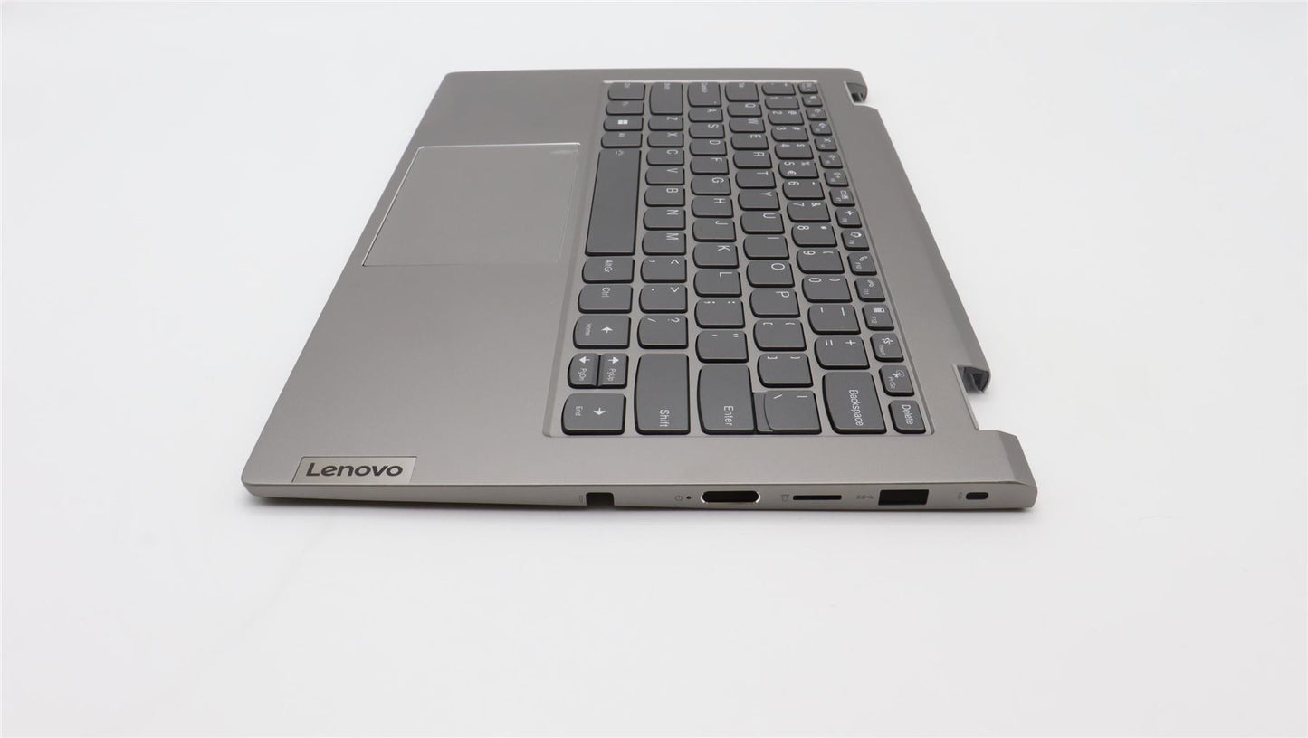 Lenovo ThinkBook 14s G3 IRU Palmrest Cover Touchpad Keyboard Grey 5CB1L43727