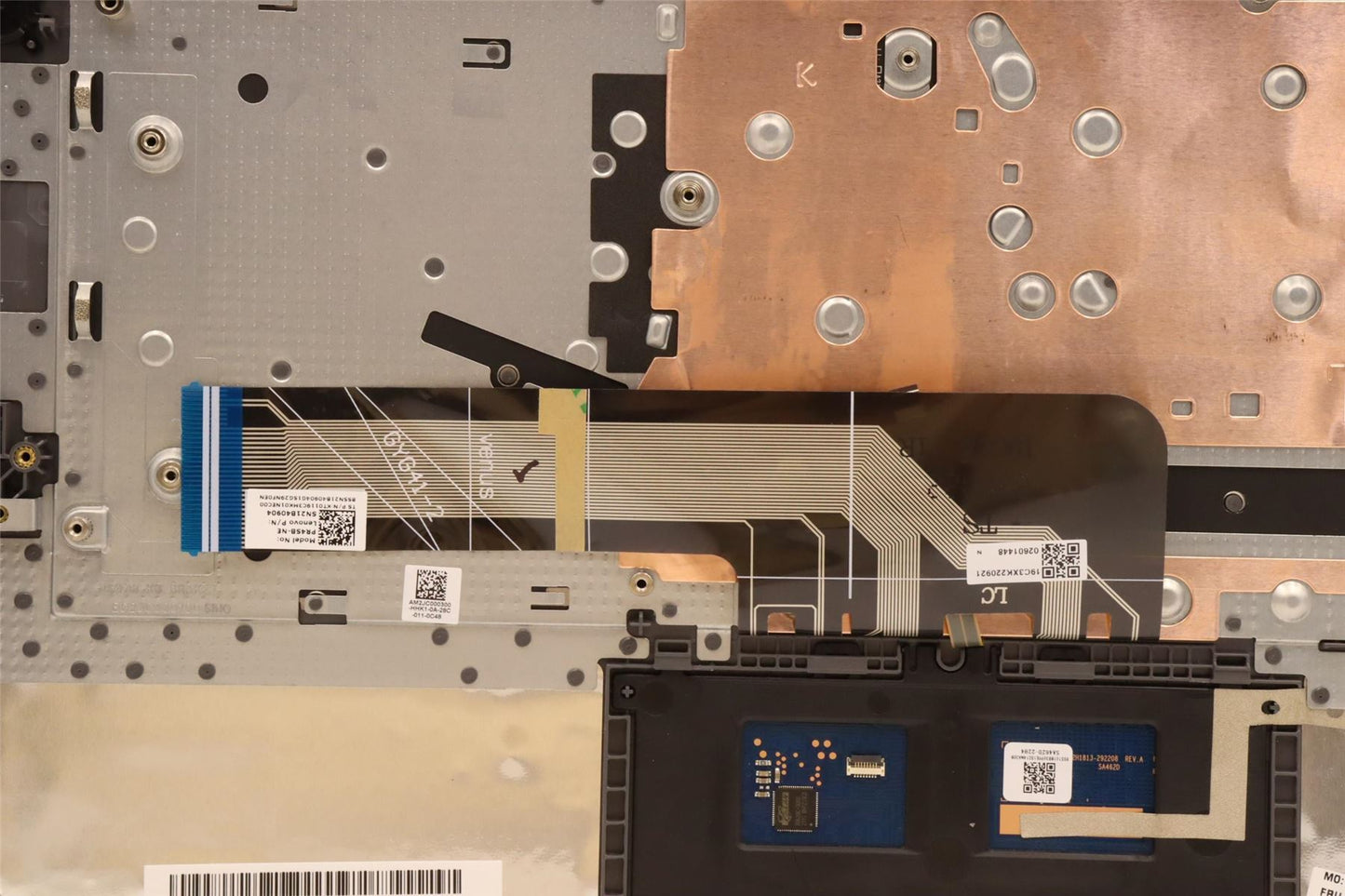 Lenovo Upper CaseASM_NORDICL82RMAG_NFP_BL 5CB1H72755