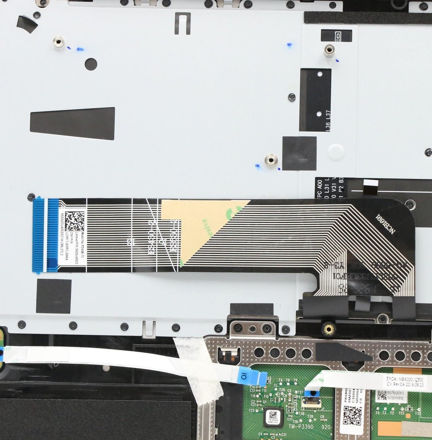 Lenovo Upper Case ASM_CH L 81TC MC 5CB0U43978