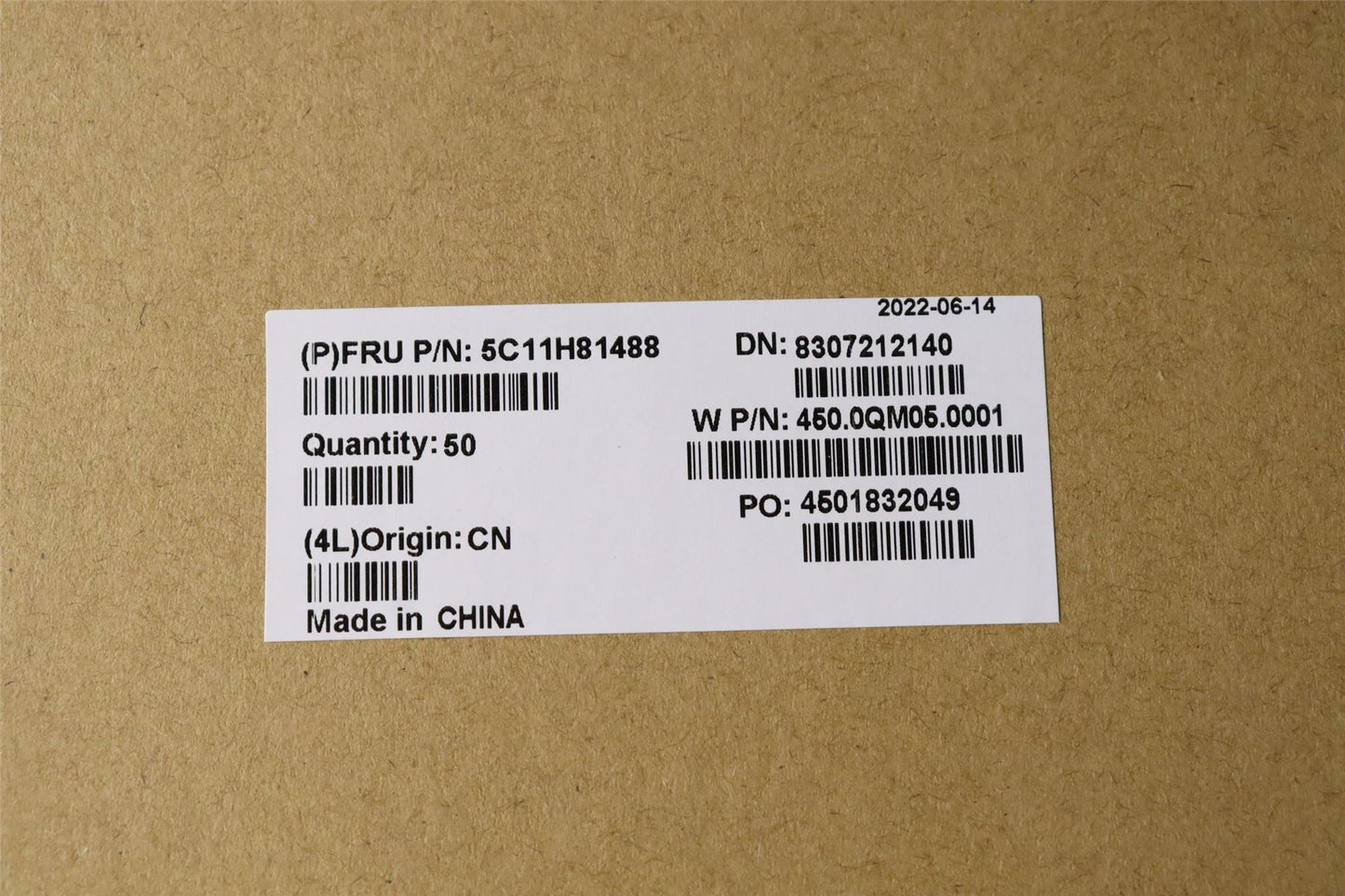 Lenovo FRU CABLE FFC Cable,ClickPad,LX2 5C11H81488
