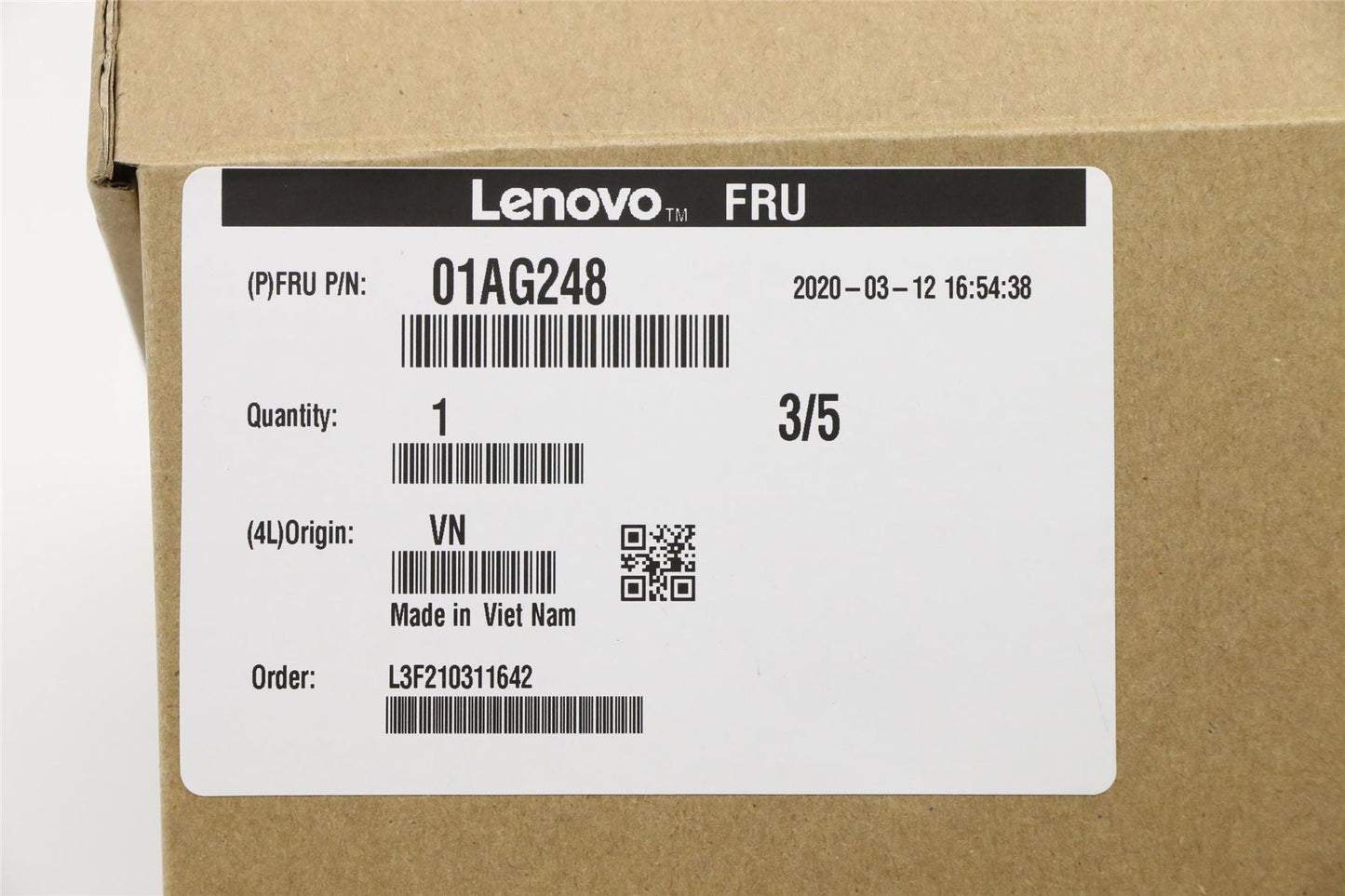 Lenovo ThinkStation P330 CPU Processor 01AG248