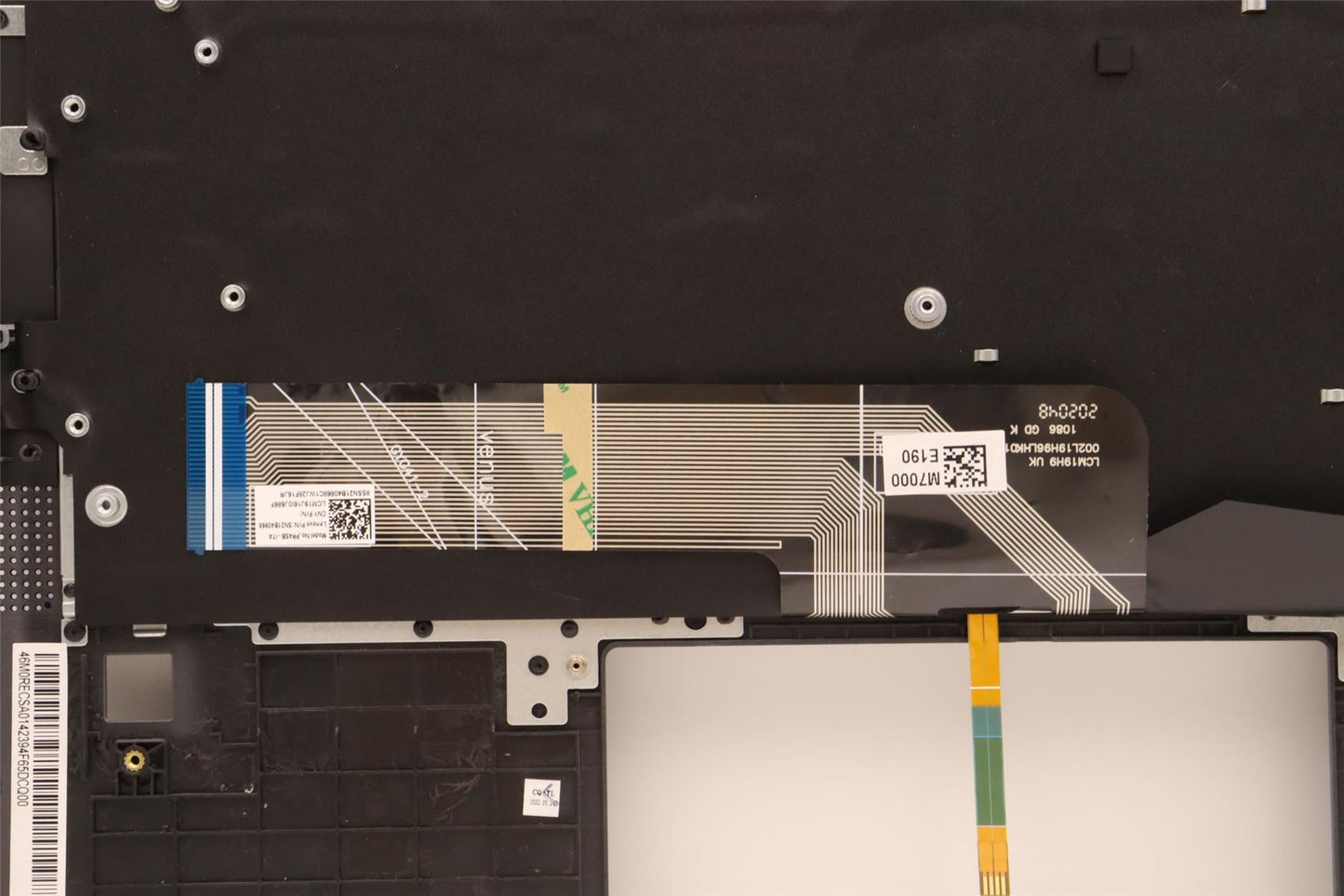 Lenovo IdeaPad 5 14ALC7 Palmrest Cover Keyboard Italian Grey Backlit 5CB1H71424