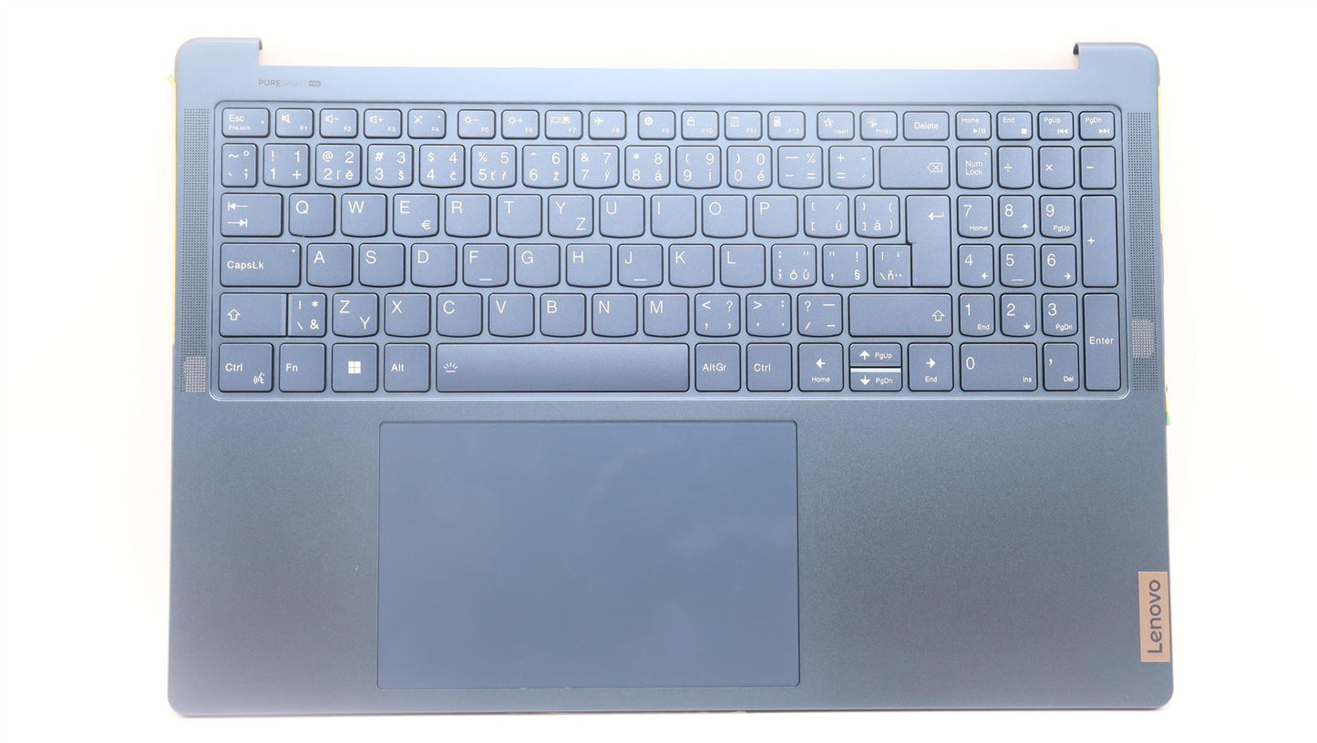 Lenovo Yoga 9 16IRP8 Palmrest Cover Touchpad Keyboard Tidal Teal 5CB1L55146