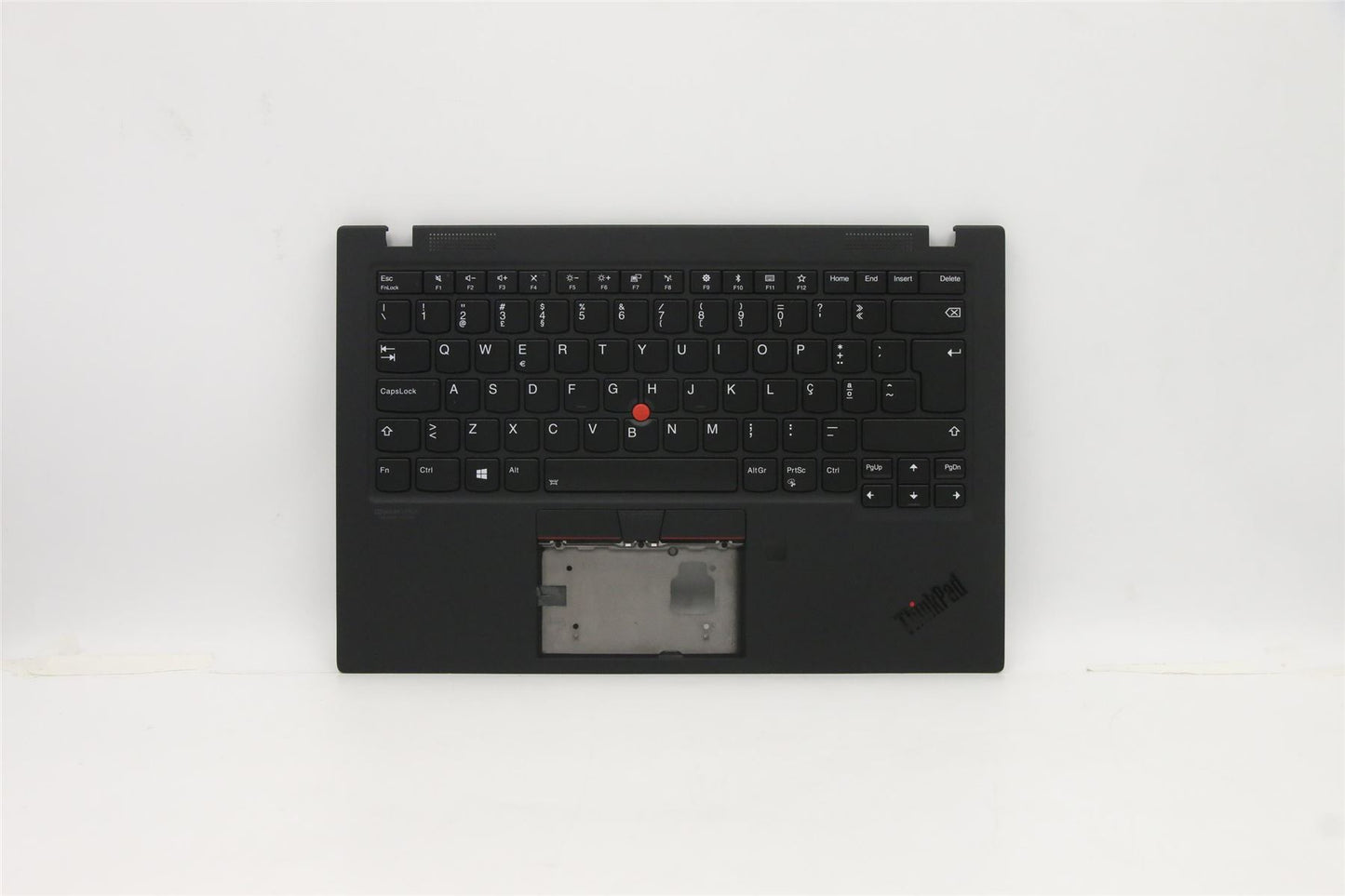 Lenovo Carbon X1 7th Keyboard Palmrest Top Cover Portuguese Black 5M10W85935
