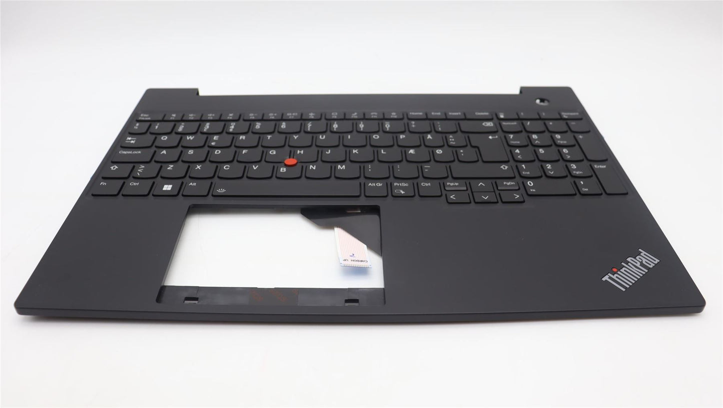 Lenovo ThinkPad E16 Gen 1 Keyboard Palmrest Top Cover Russian Black 5M11H94864