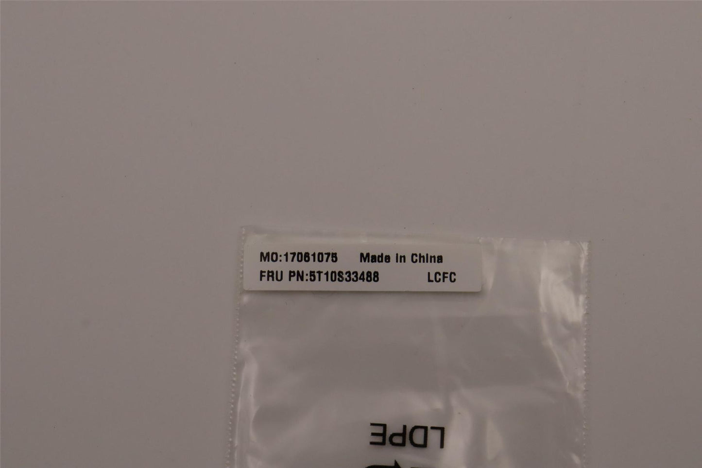 Lenovo TAPE TAPE L 82UH C_COVER_EDP_COND 5T10S33488